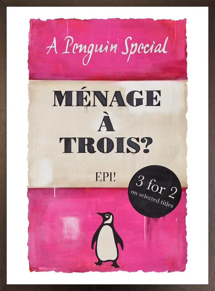 menage a trois framed print by artist epi