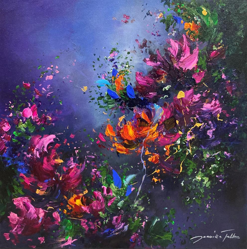 midnight dreams print by artist jaanika talts