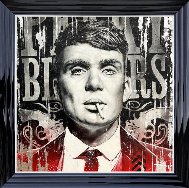 mr shelby framed print by artist ben jeffery