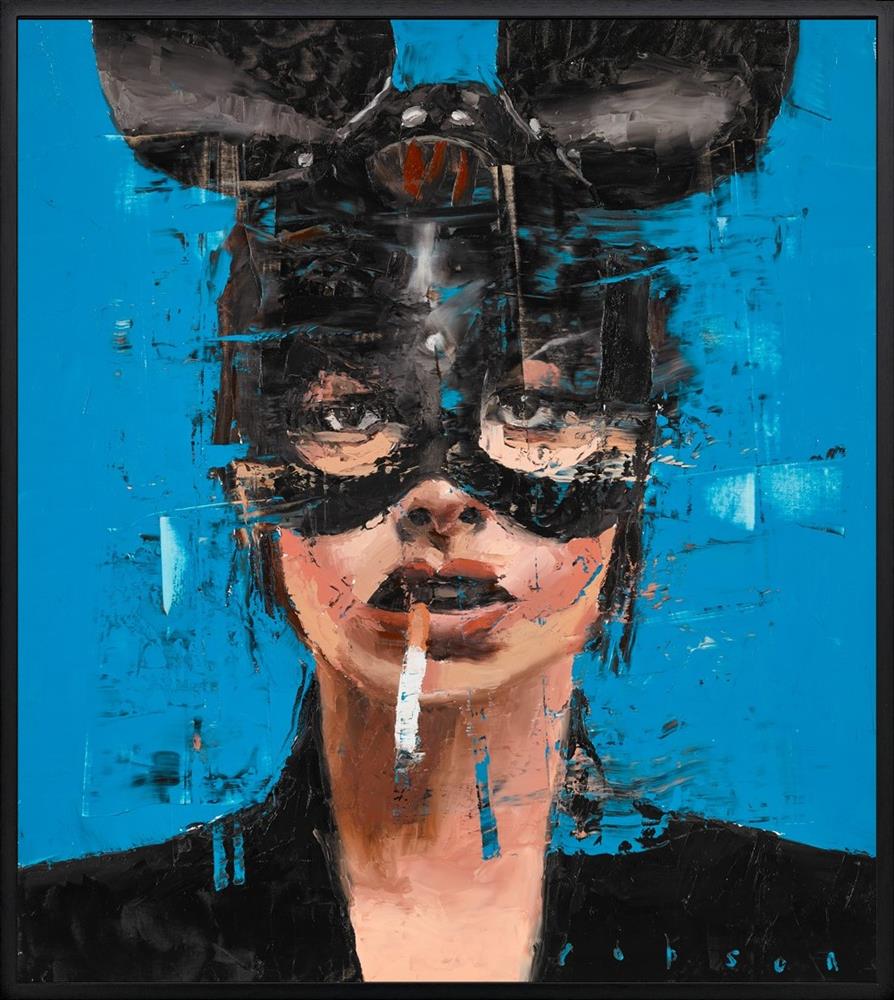 nothing to hide framed print by artist brad robson