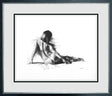 nude study i framed print by artist shaun othen