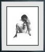 nude study ii framed print by artist shaun othen