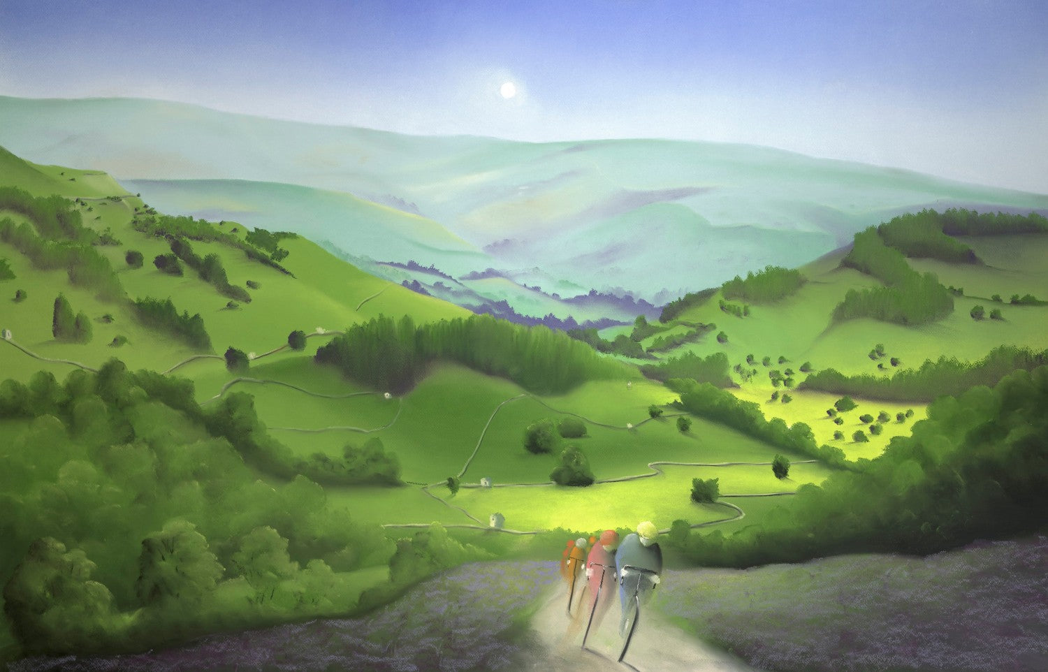 Over The Moor And Dale