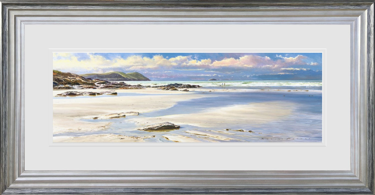 october skies framed print by artist duncan palmar