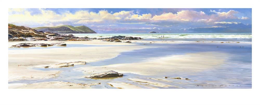 october skies print by artist duncan palmar