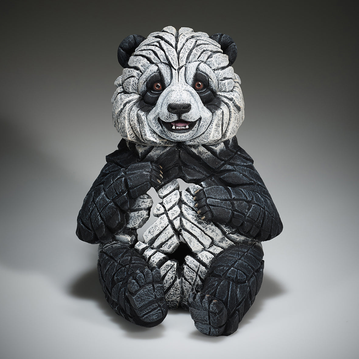Panda Cub view 1 by artist Edge Sculpture
