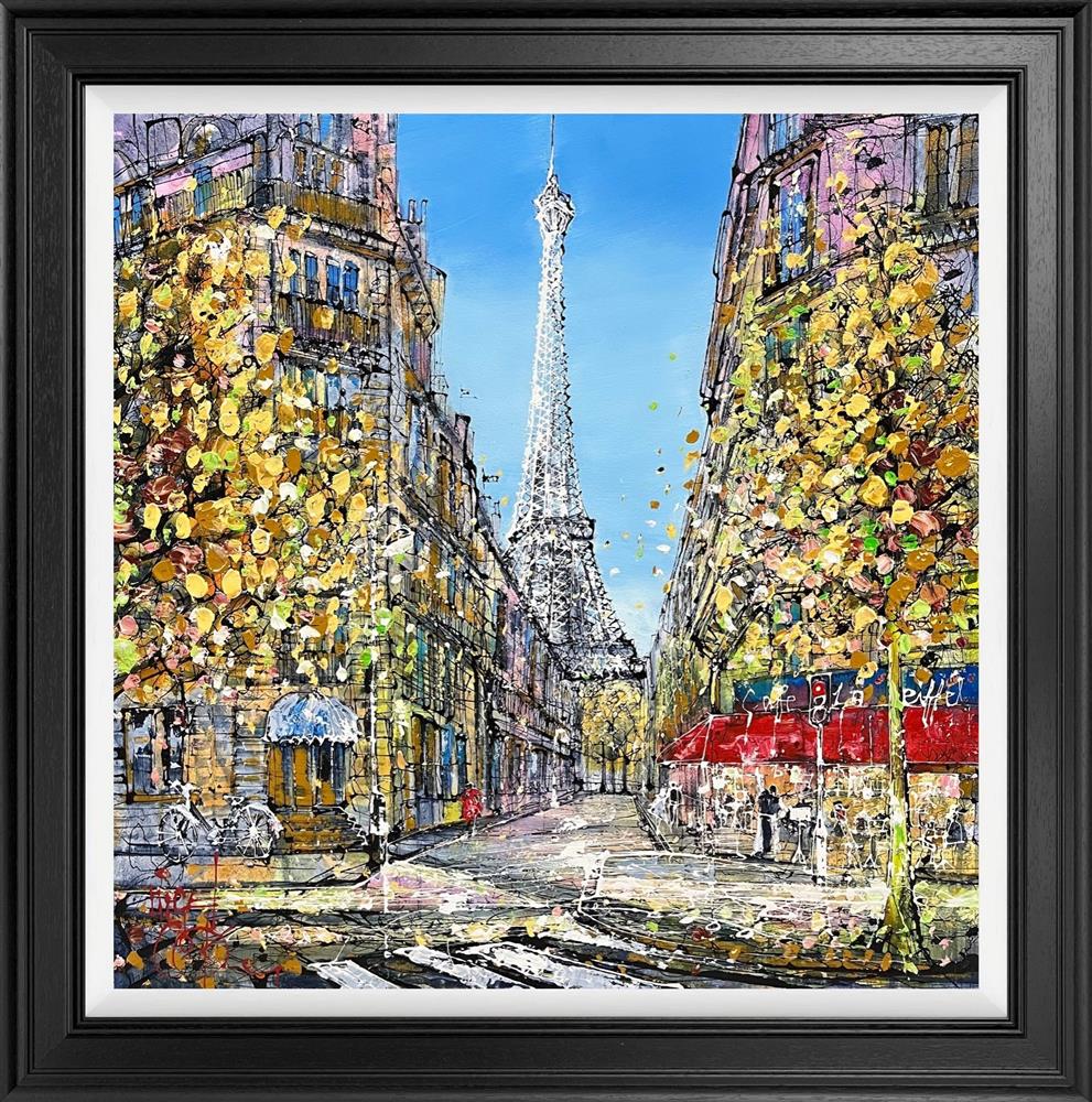 parisian dream framed print by artist nigel cooke