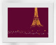 parisian nights framed print by artist oshe