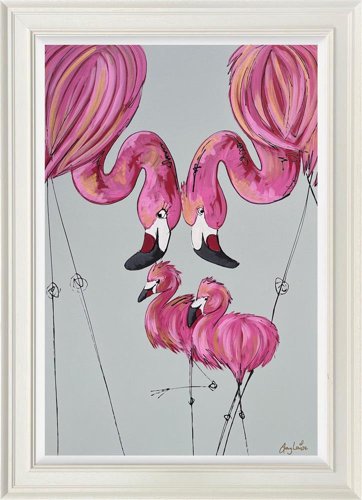 perfection framed original by artist amy louise