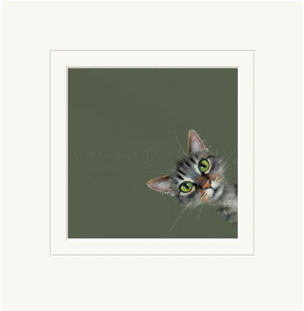 playtime mounted print by artist nicky litchfield