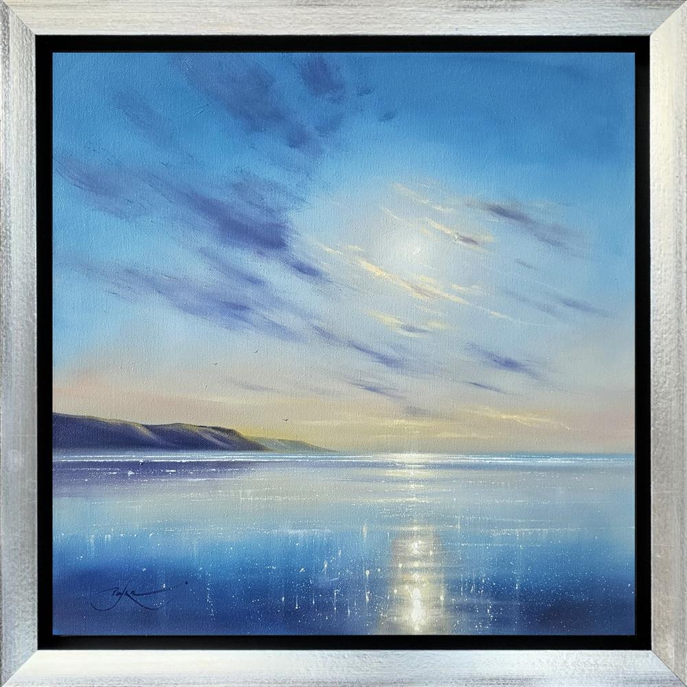 reflected sky framed original by artist ben payne