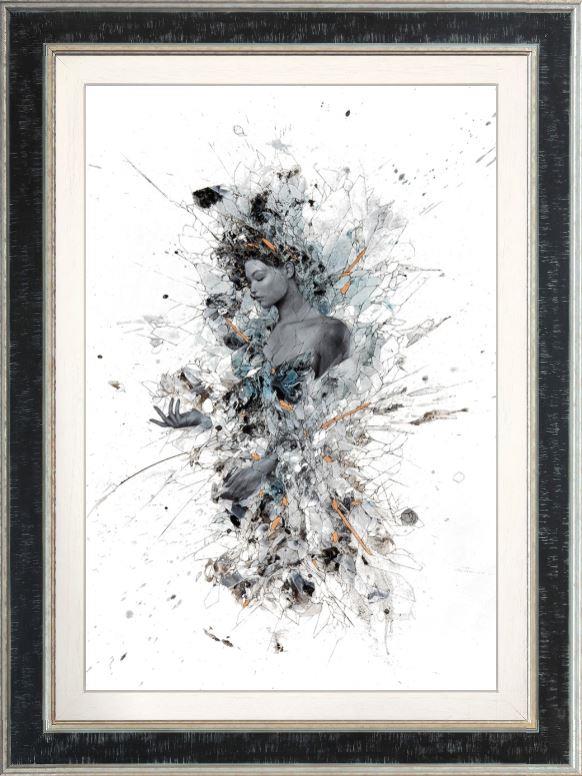 ritual iv framed print by artist aiden kringen
