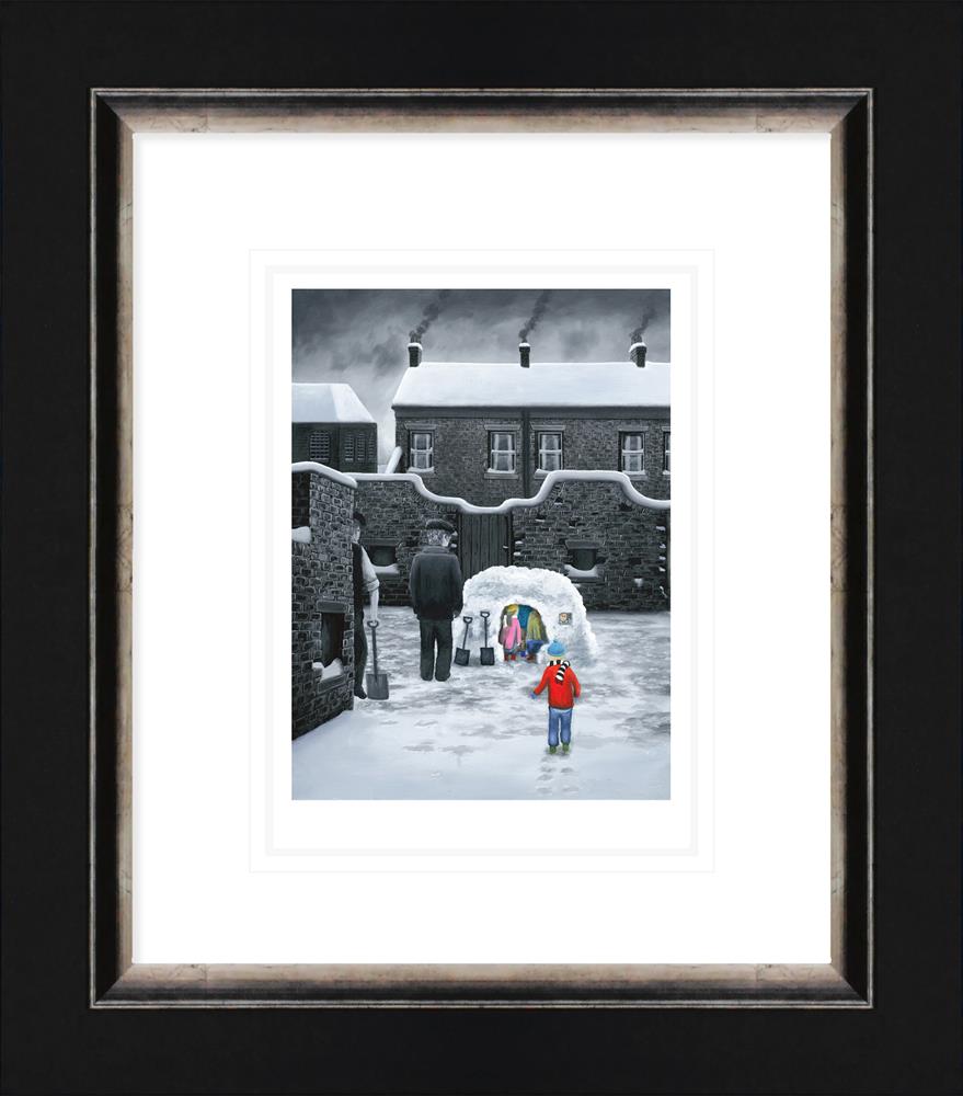 Room for one more framed paper print by artist leigh lambert