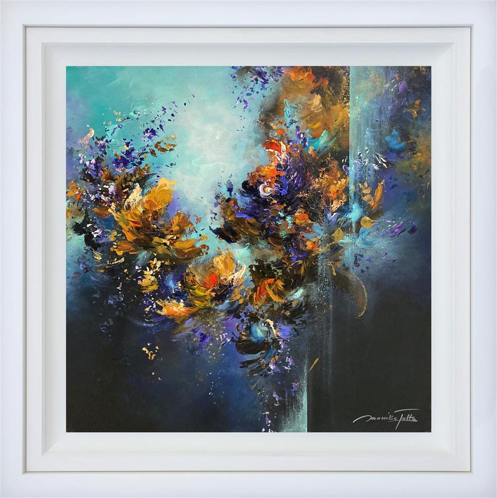 say you love me framed print by artist jaanika talts
