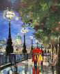 southbank glow print by artist ewa czarniecka