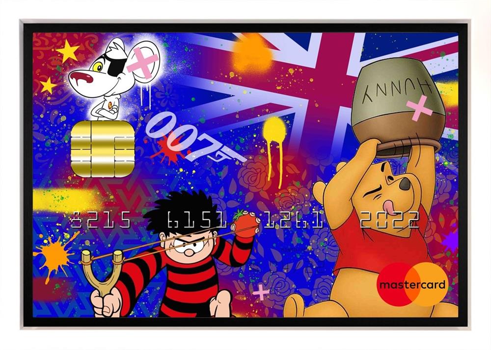 spolilt rotten framed print by artist hue folk