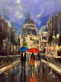 st pauls city stroll print by artist ewa czarniecka