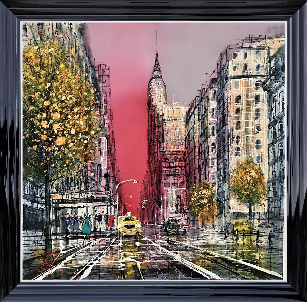 sunrise empire original framed by artist nigel cooke