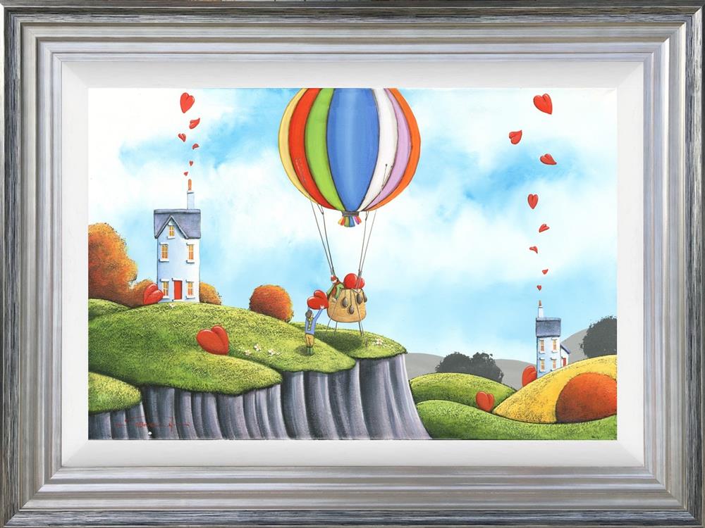 take a ride with me framed print by artist dale bowen