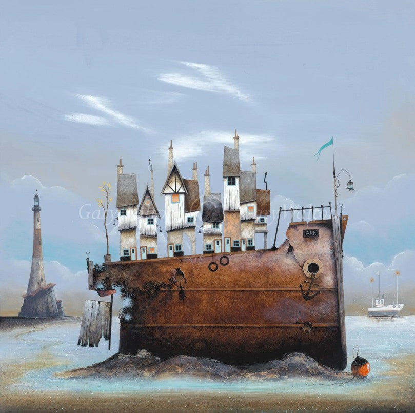 the artk paper print by artist gary walton