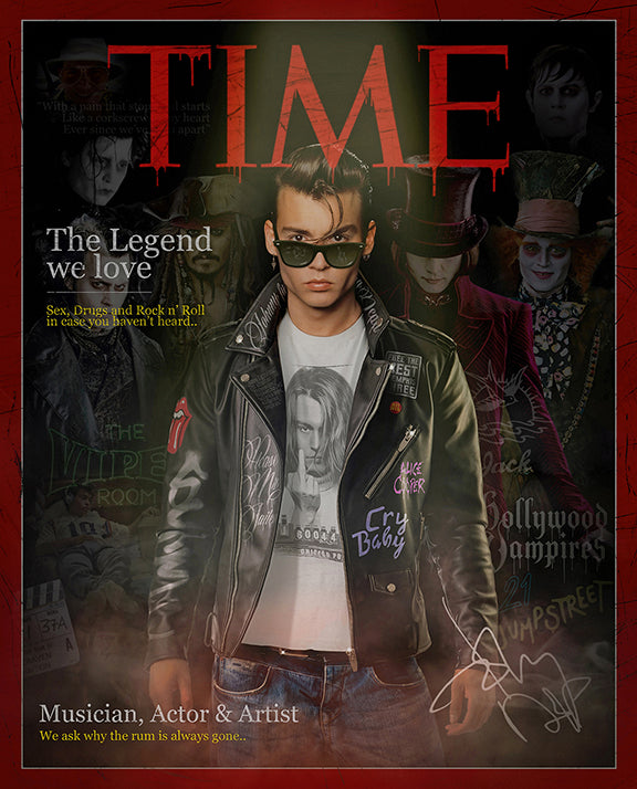 the legend we love print by artist jj adams