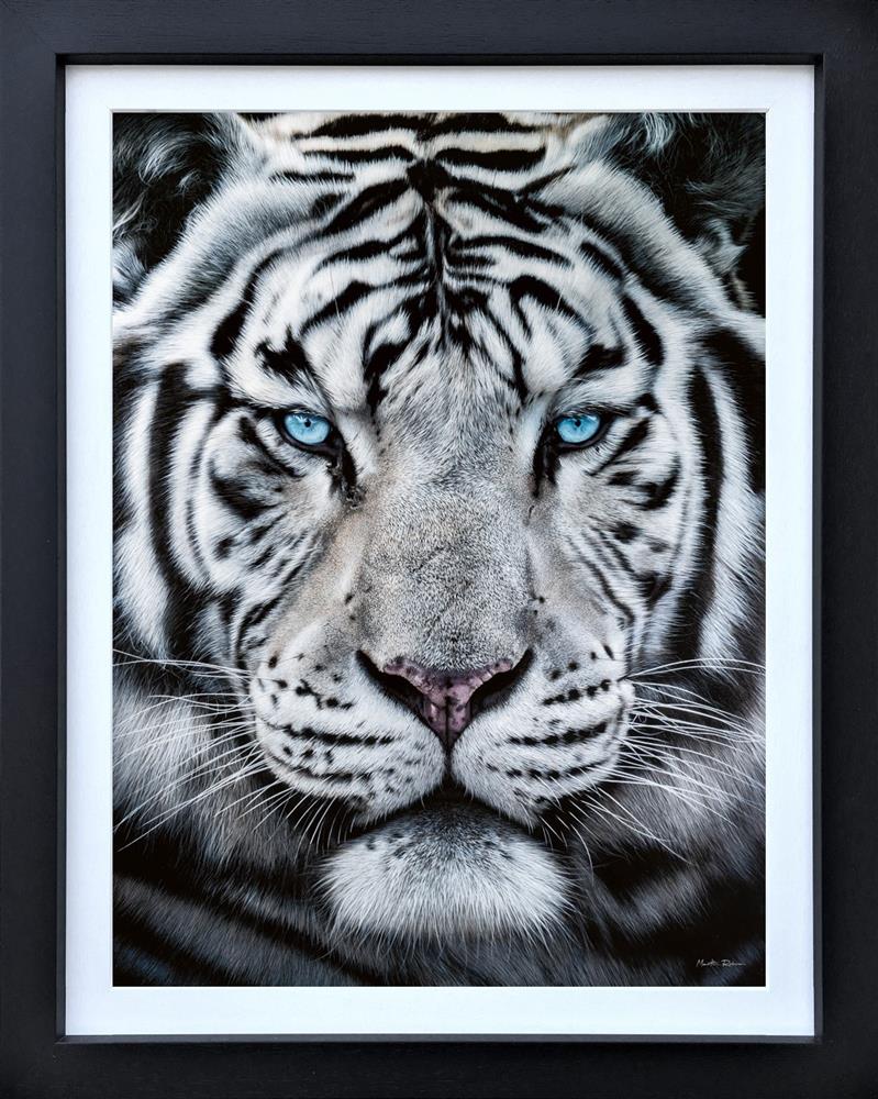 the silent warrior framed print by artist martin robson