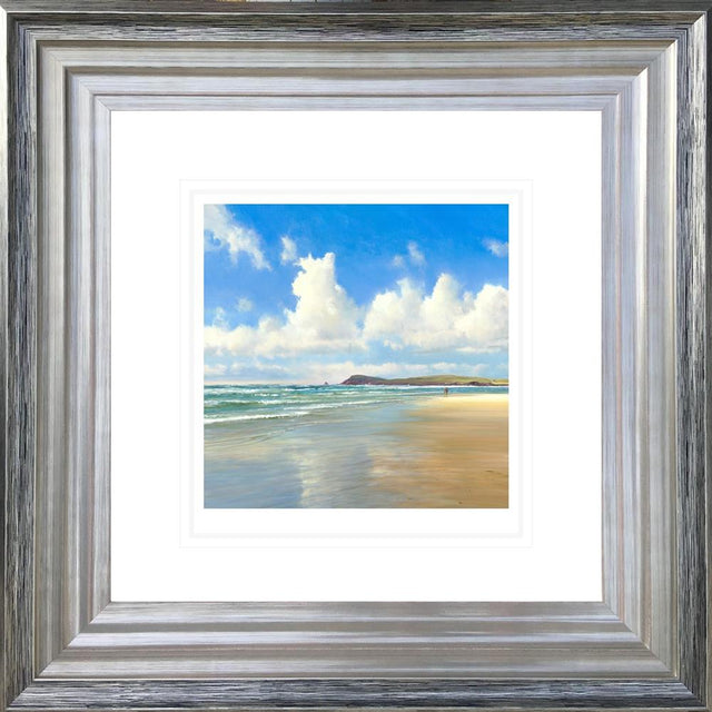 towards the headland framed print by artist duncan palmar