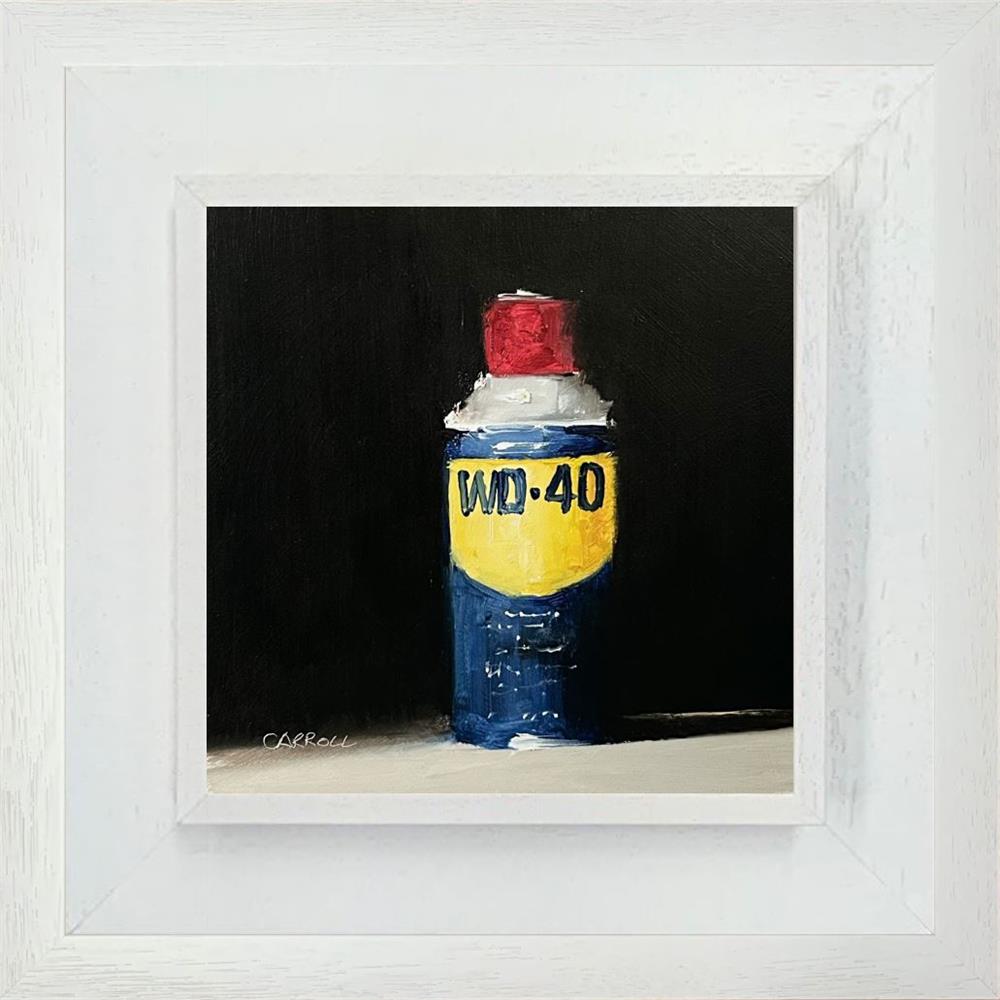 wd40 original framed by artist neil carroll