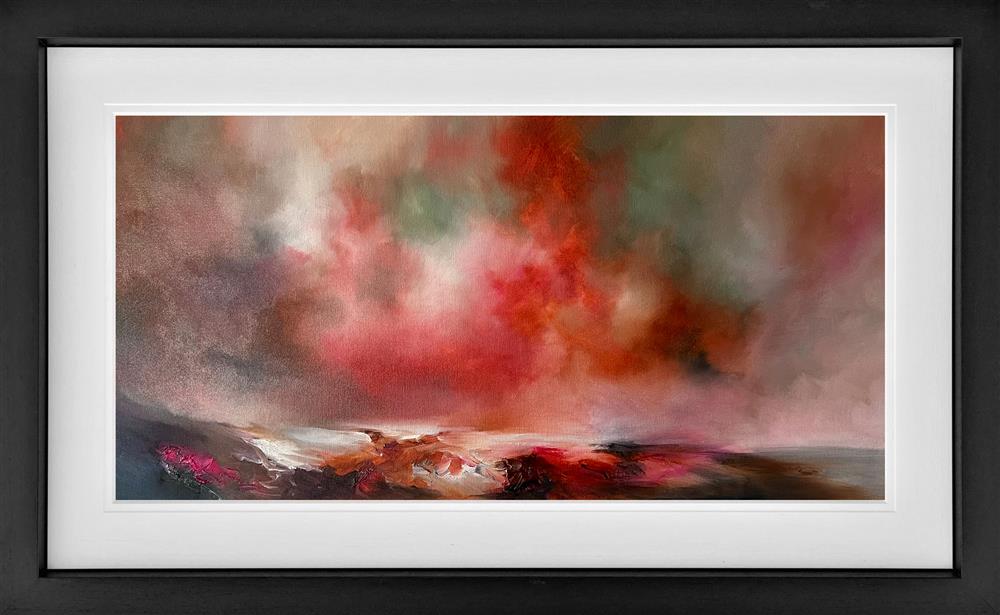 warmth of your soul framed print by artist alison johnson