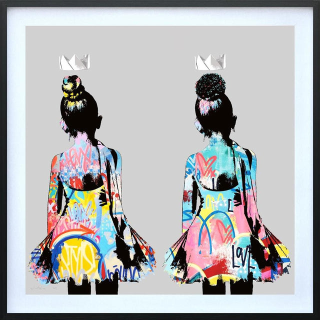 we will rise framed print by artist bollee patino