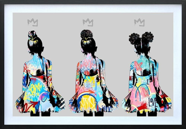 we are the sunshine framed print by artist bollee patino