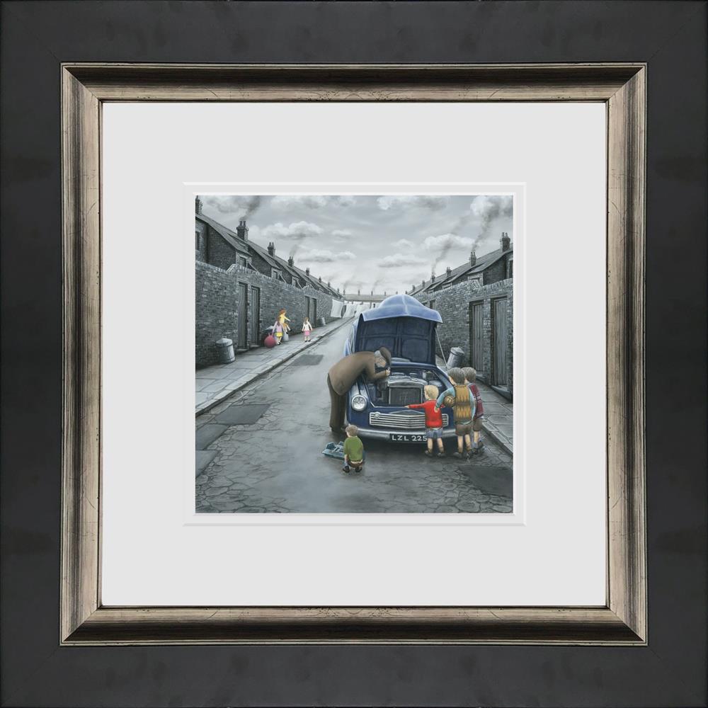 whats wrong mister framed paper print by artist leigh lambert