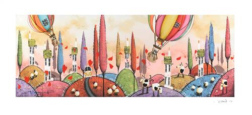 where penguins dare framed print by artist dale bowen