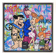 yabb dabba luxury framed original by artist emily crook