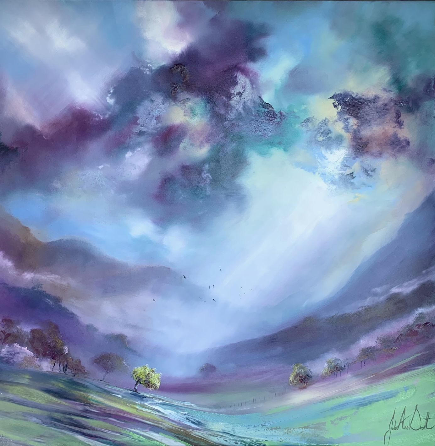 a life blessed print by artist julie ann scott