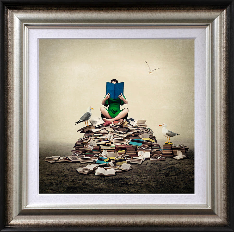 all the stores were told framed print by artist michelle mackie