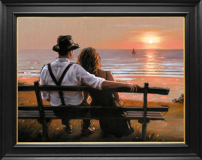 all we need is now framed print by artist richard blunt