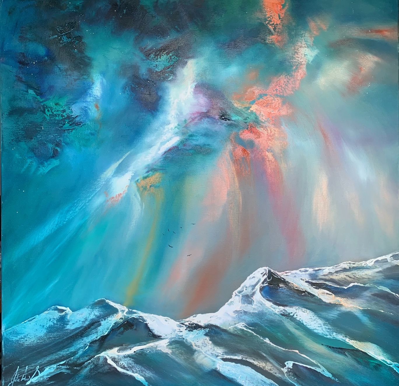 an arctic joy print by julie ann scott