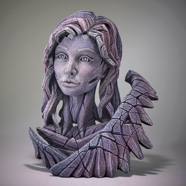 angel sculpture bust by artist edge sculpture