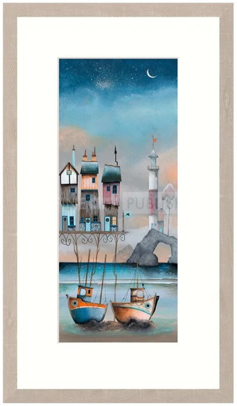 back to back framed print by artist gary walton