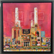 battersea glitz framed original by artist amber jane raab