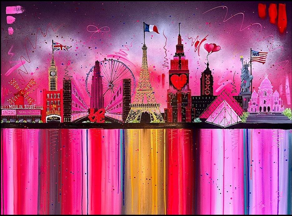 better together original framed by artist julie connor