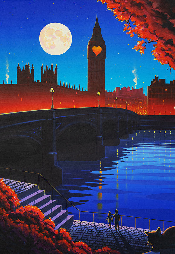 big love mounted print by artist derrick fielding