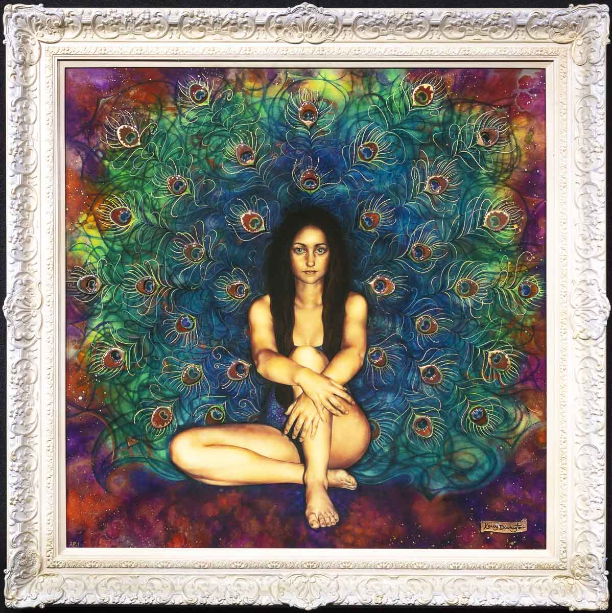 bird of hera framed by artist kerry darlington