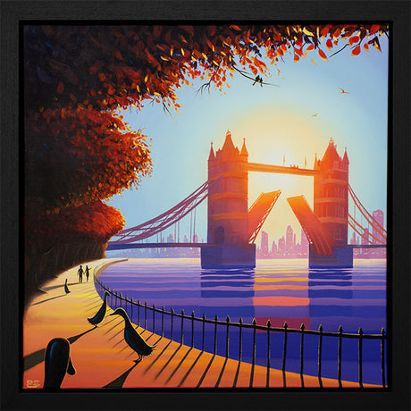 bridge to your heart original framed by artist derrick fielding
