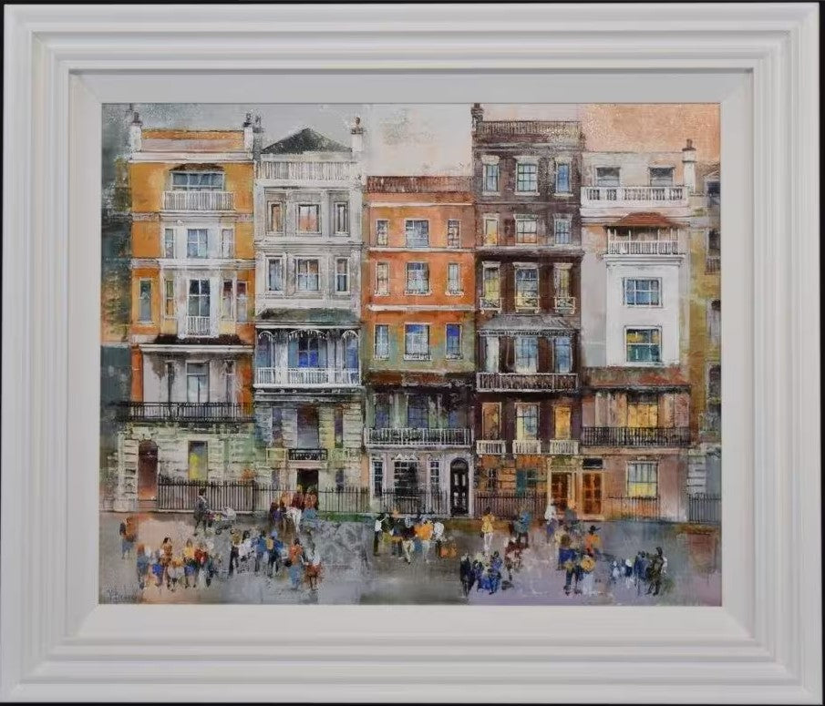 Bustling Streets Of London