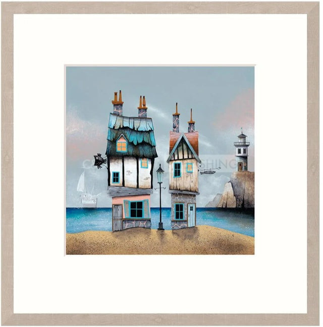 caviar and row framed print by artist gary walton
