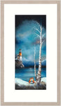 christmas companions framed print by artist gary walton