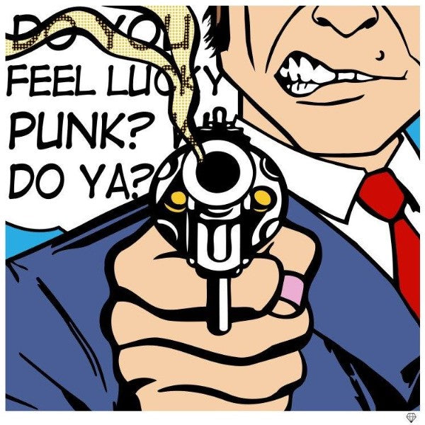 clint eastwood pop print by artist jj adams