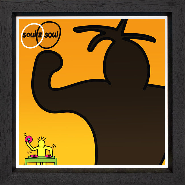 club classics vol 1 print framed in black by artist tboy